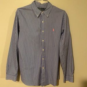 Ralph Lauren button down striped shirt